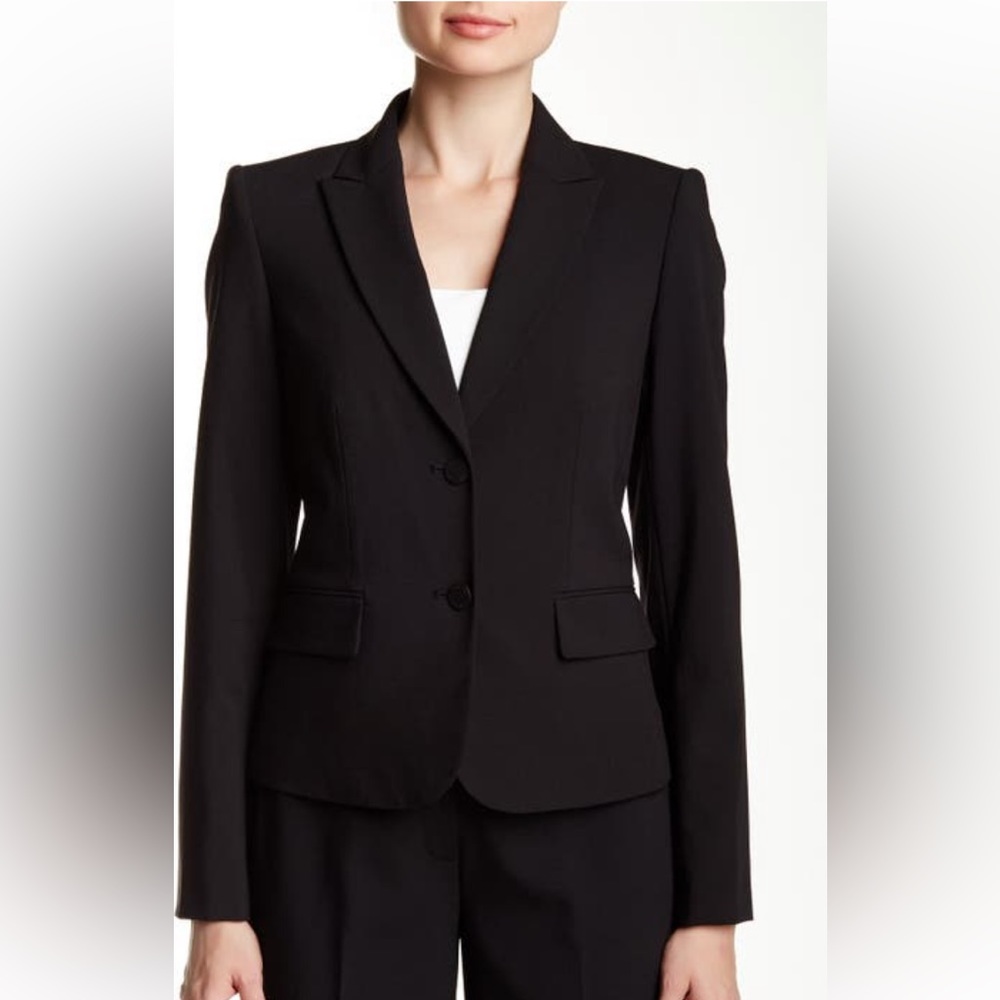 CALVIN KLEIN Black Blazer - Size 12